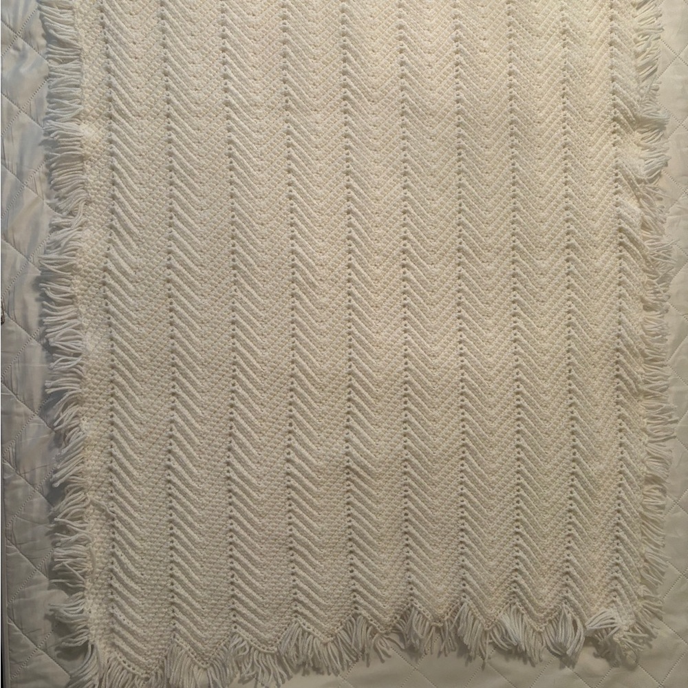 Crib blanket handmade